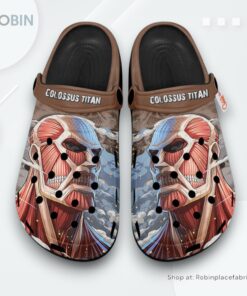 Colossus Titan Crocs Shoes, Anime Gifts