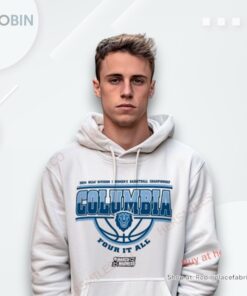 Columbia Lions 2024 Ncaa Division I Women’s Basketball Championship Four It All Shirt