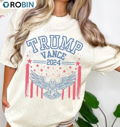 Donald Trump Short Sleeve , Vintage Trump Vance Shirt Tank Top
