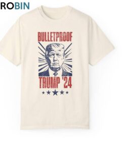 Election 2024 Short Sleeve , New Rare Trump Bulletproof Shirt Sweater