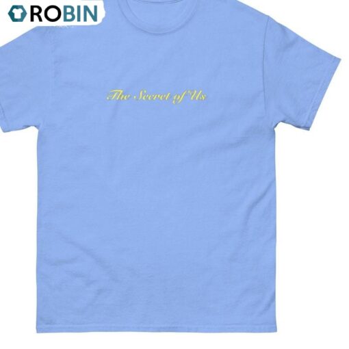 Gracie Abrams Shirt, Limited The Secret Of Us Short Sleeve Crewneck