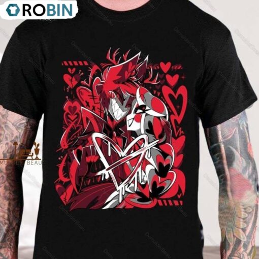 Hazbin Hotel Shirt, Helluva Boss Sweatshirt Long Sleeve