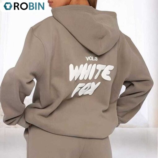 Comfortable Whitefox Hoodie Shirt, Cozy Trendy Unisex Hoodie Crewneck