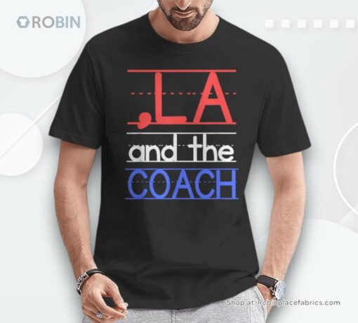 Comma La And The Coach Harris Walz 2024 Educators Unisex Shirt