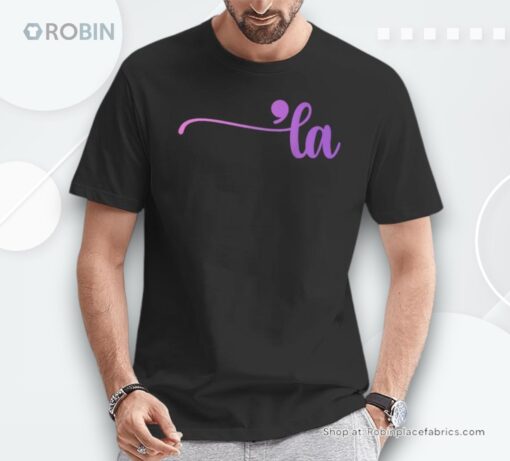 Comma La Coloring Commala Coloring Unisex Shirt