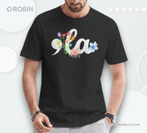 Comma La Floral Kamala Harris President 2024 Coma La Flowers Unisex Shirt