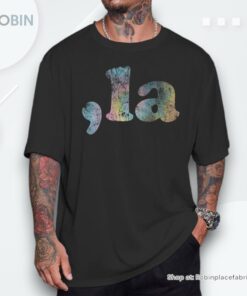 Comma La La Retro Tie Dye Boys Girls Unisex Shirt Comma La La Retro Tie Dye Boys Girls Unisex Shirt