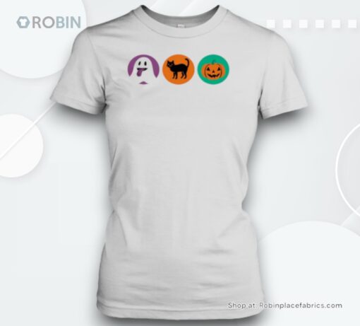 Cookie Cat Pumpkin Boo Ghost Halloween Unisex Shirt