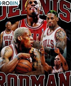 Dennis Rodman Shirt, Vintage Basketball Unisex Shirt, Hoodie, Sweatshirt