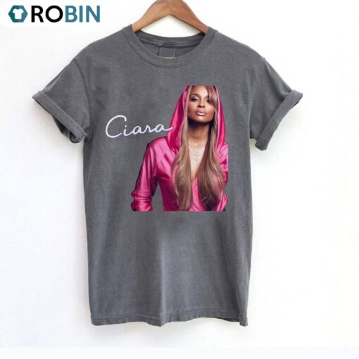 Hot Ciara Goodies T Shirt, Concert 2024 Tour Short Sleeve Crewneck