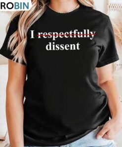 I Dissent Shirt, With Fear For Our Democracy I Dissent Unisex Hoodie Crewneck