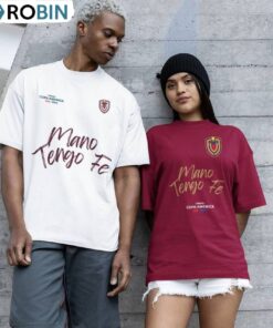 Mano Tengo Fe Shirt, Limited Jersey Venezuela Youth Long Sleeve Tee Tops