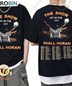 Niall Horan Shirt, Awesome Niall Horan 2024 Tour Crewneck Long Sleeve