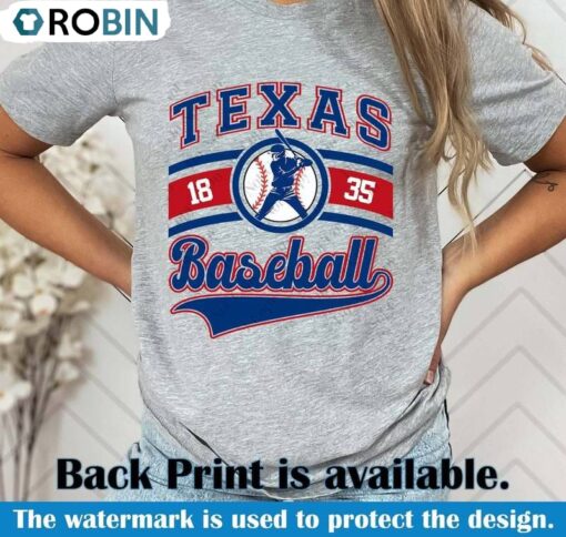 Ranger Sweatshirt , Texas Rangers Shirt Long Sleeve