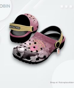 Coral Peacock Crocs Shoes, Anime Gifts