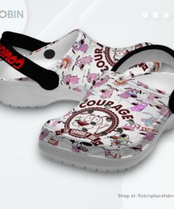 Courage The Cowardly Dog TV Series Classic Crocs Shoes