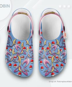 Cresselia Crocs Shoes Pattern Style