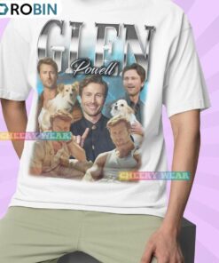 Cute Glen Powell Shirt, Daily Crewneck Sweatshirt