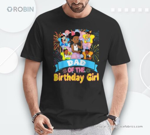 Dad Gracie’s Corner Birthday Girl Dolls Cute Party Unisex Shirt