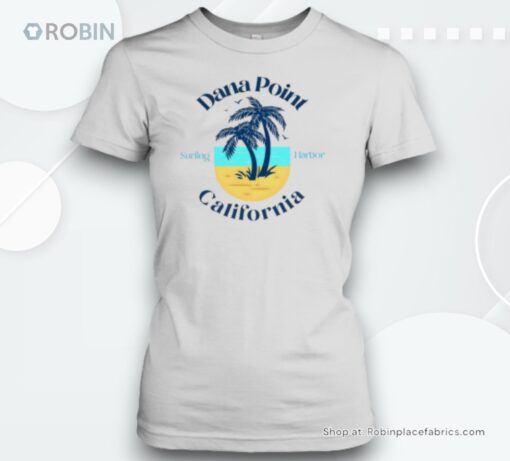 Dana Point California Surfing Harbor Unisex Shirt