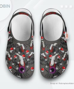 Darkrai Crocs Shoes Pattern Style
