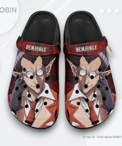 Demiurge Crocs Shoes, Anime Gifts Demiurge Crocs Shoes, Anime Gifts