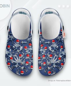 Dialga Crocs Shoes Pattern Style