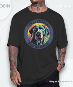 Dog People For Kamala Harris Unisex Shirt