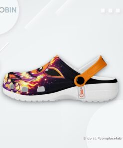 Eevee Crocs Shoes Custom Art Style, Pokemon Gifts Eevee Crocs Shoes Custom Art Style, Pokemon Gifts