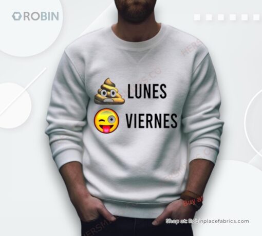 Emoji Lunes Viernes Shirt
