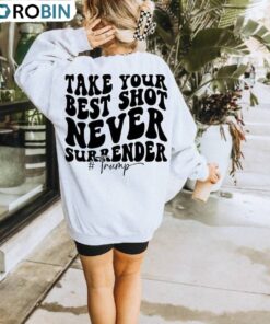 Fantastic God Bless America Long Sleeve , Creative Never Surrender Shirt Tank Top