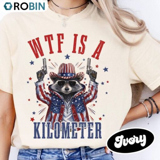 Fantastic Wtf Is A Kilometer Shirt, Usa Flag Veteran Long Sleeve Sweater