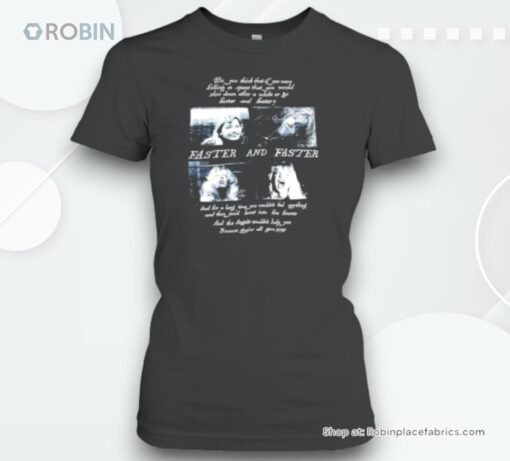 Faster And Faster Vintage Unisex Shirt