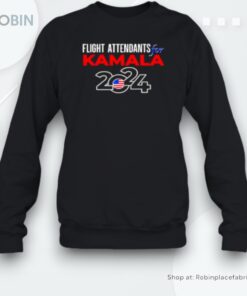 Flight Attendants For Kamala Harris 2024 For President Unisex Shirt