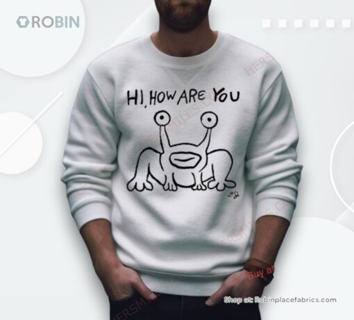 Frog Mural Hi How Are You Shirt
