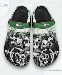 Froppy Crocs Shoes Manga Style Personalized Froppy Crocs Shoes Manga Style Personalized