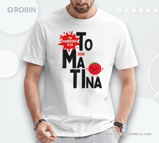 Fun La Tomatina De Buñol 2024 Valencia Spain Unisex Shirt