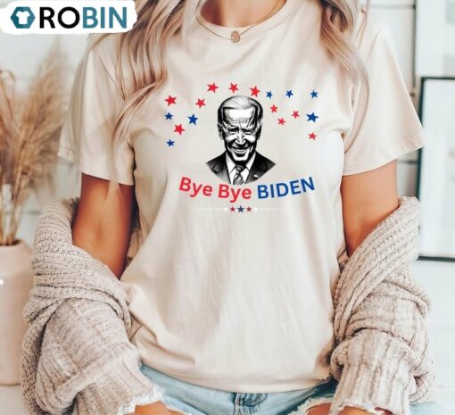 Funny Bye Biden Shirt, Biden Is Out Sweatshirt T-shirt
