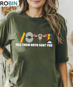 Funny Election 2024 Unisex Hoodie, Creative Vote Like Ruth Sent You Shirt Tank Top