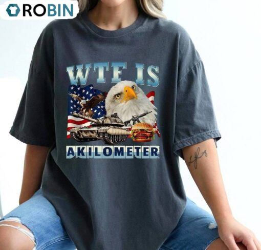 Funny Meme Unisex Hoodie, Wtf Is A Kilometer Shirt Long Sleeve