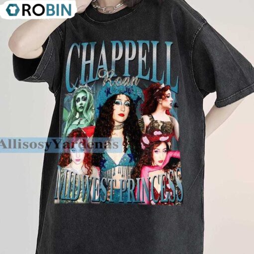 Funny Midwest Princess Vintage T Shirt , New Rare Chappell Roan Shirt Long Sleeve