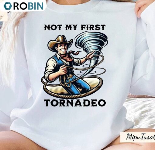 Funny Tornado Chaser Cowboy Glen Powell Shirt, Movie Unisex T Shirt Crewneck