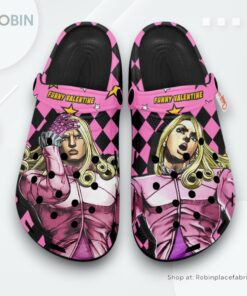 Funny Valentine Crocs Shoes, Anime Gifts