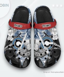 Future Trunks Ultra SSJ Crocs Shoes Manga Style Personalized, Trunks Merch