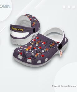 Garchomp Crocs Shoes Pattern Style Garchomp Crocs Shoes Pattern Style