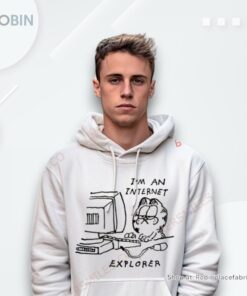 Garfield I’M An Internet Explorer Shirt