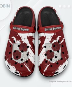 Garrison Regiment Crocs Shoes, Anime Gifts