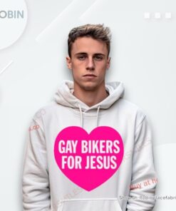 Gay Bikers For Jesus Heart Shirt