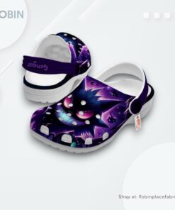 Gengar Clogs Custom Art Style, Pokemon Team Gifts