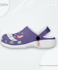 Gengar Crocs Shoes Custom Funny Style, Pokemon Unique Gifts